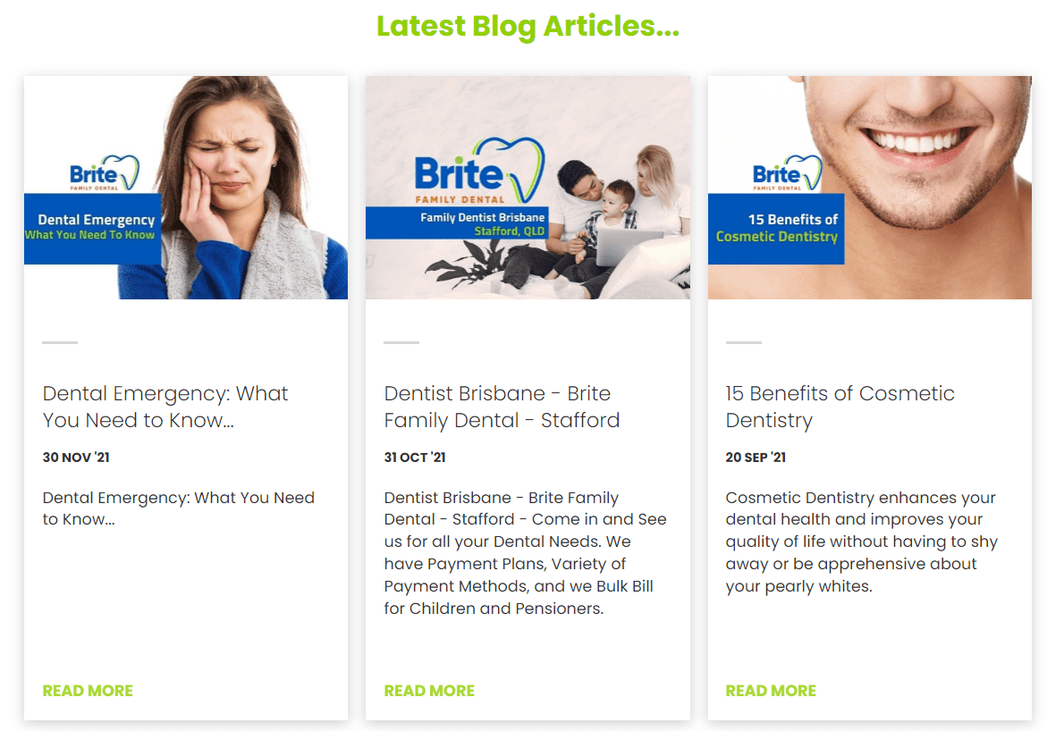 SEO Blogs for dentists - Content Creation for Dentists