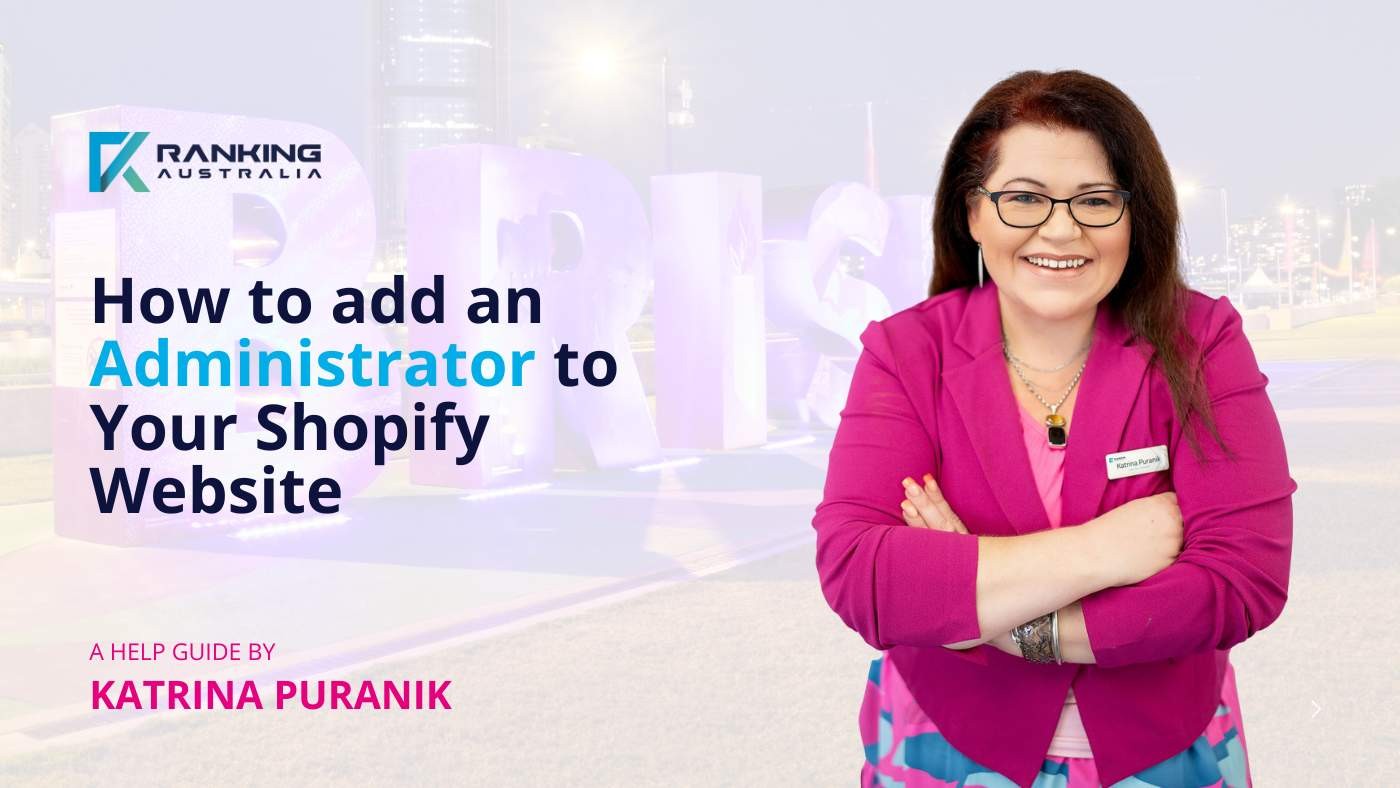 How to add an administrator to Your Shopify Website - Banner