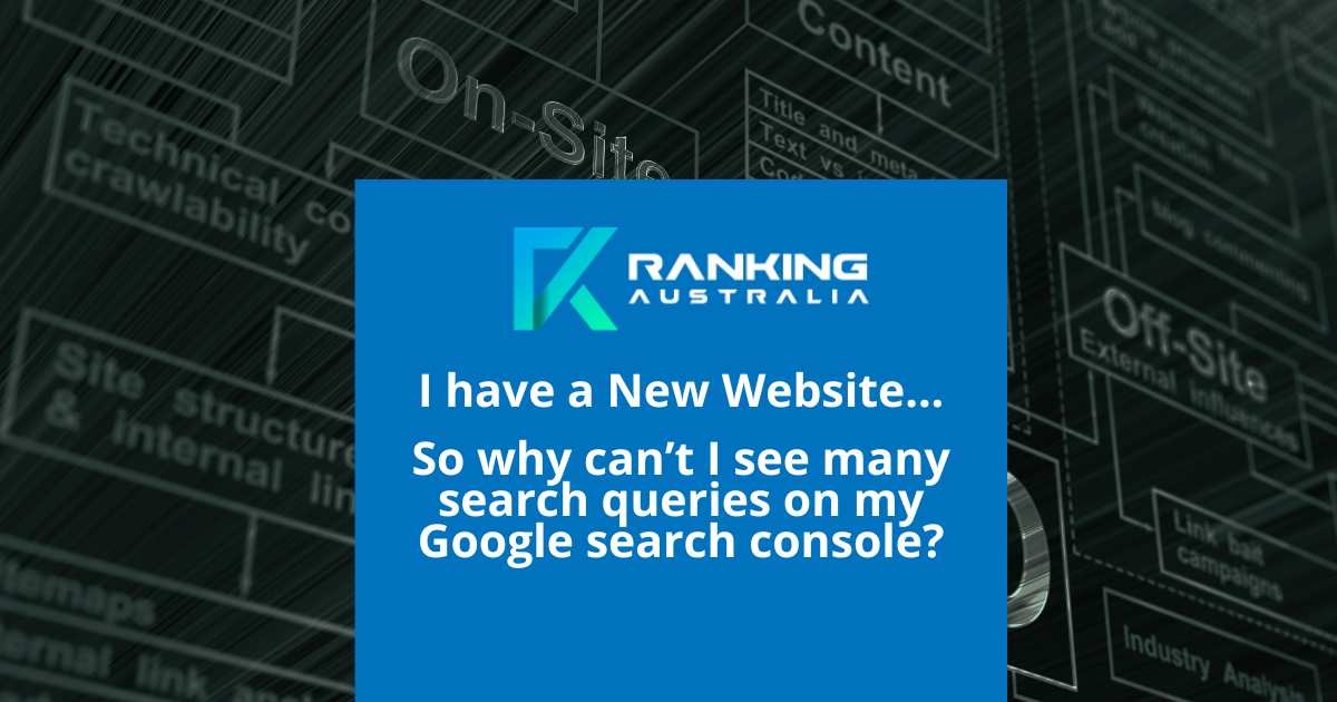 Missing search queries in search console